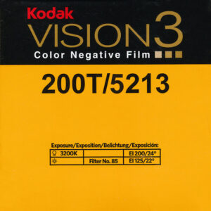 Kodak VISION 3 200T/5213 (36 exp.) – 35mm Film Roll