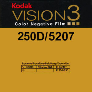 Kodak VISION 3 250D/5207 (36 exp.) – 35mm Film Roll